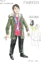 Tegning av Fr&oslash;ken 2005