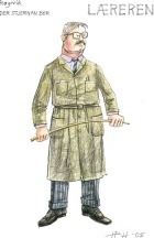 Tegning av l&aelig;reren 2005