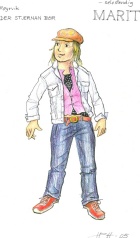 Tegning av Marit 2005